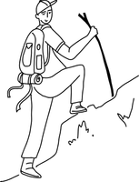 Illustration of Andrew Cain